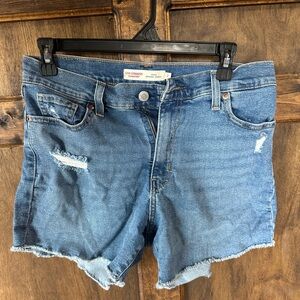 Levi's Classic Blue Jean Shorts